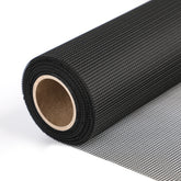 37“Wx196"L Polyester Screen Mesh for Window Replacement Kit Ventilated and Easy to Clean ,Durable  fireproof  Screen Net Roll